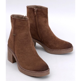 Filly Green stabil sarkú bokacsizma barna 1