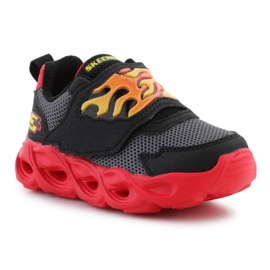Skechers Thermo Flash Flame Flow 400104N-BKRD cipő fekete 1