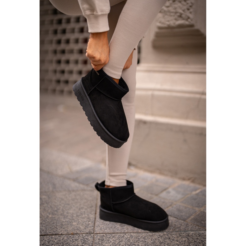 Alacsony platformú hócsizma Big Star OO274A099 Fekete 2