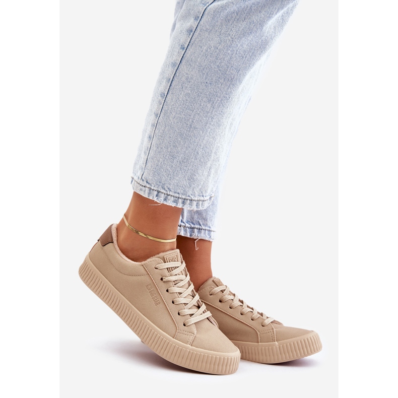 Big Star női szigetelt tornacipő OO274A461 bézs 1