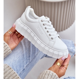 Big Star női szigetelt tornacipő MM274616 fehér 2