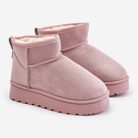 Gyerek hőszigetelt hócsizma Pink Nallita rózsaszín 1