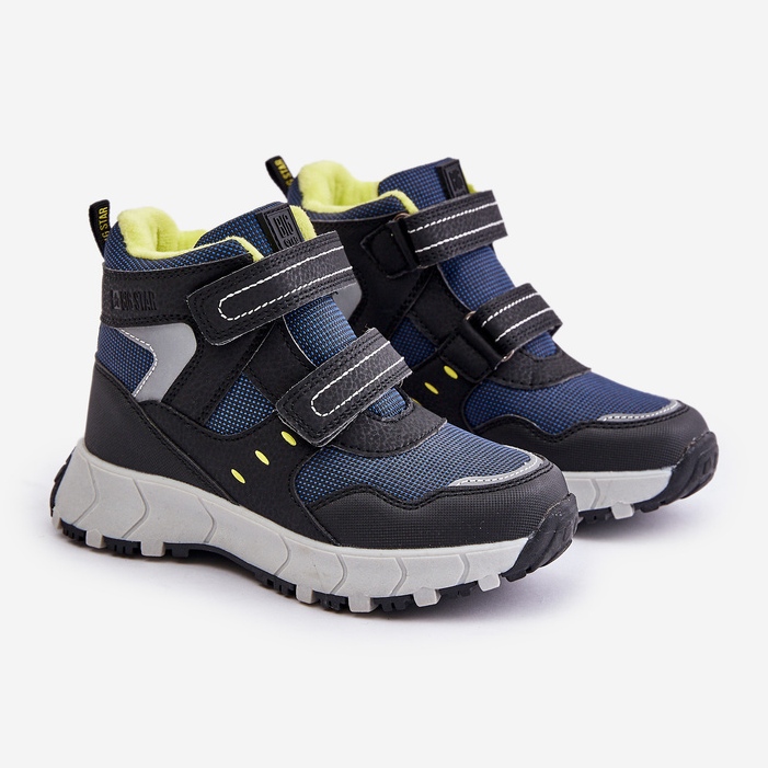 Szigetelt gyerek hócsizma Big Star OO374130 sötétkék 1