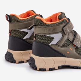 Szigetelt gyerek hócsizma Big Star OO374129 Khaki zöld 2