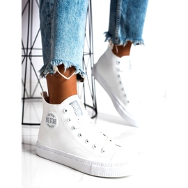 Női magas tornacipő Big Star GG274016 fehér 4