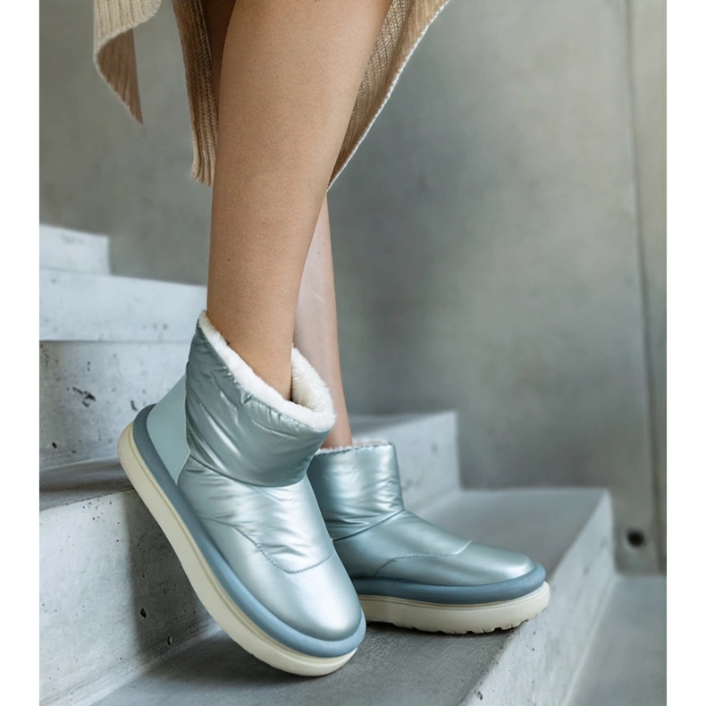 Világoszöld meleg hócsizma a Cores platformon 2