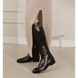 Marco Shoes Cameron Wąskie csizma 2514K-001-1 fekete 2