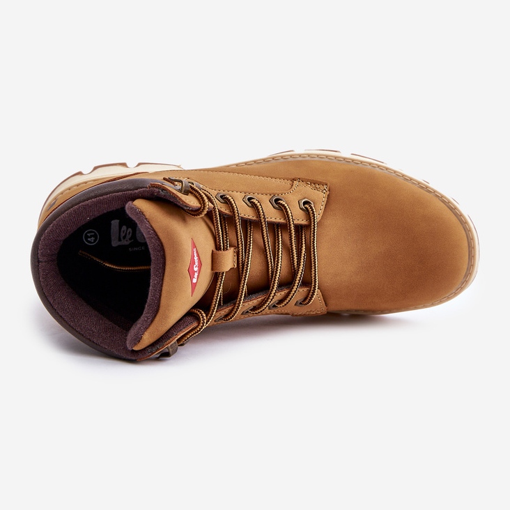 Lee Cooper férfi túracipő Trappers LCJ-24-01-2949 Camel barna 2