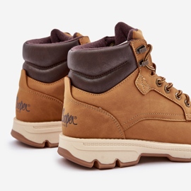 Lee Cooper férfi túracipő Trappers LCJ-24-01-2949 Camel barna 1