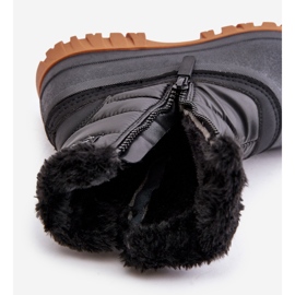 Szőrrel szigetelt női hócsizma, cipzár Lee Cooper LCJ-24-44-2866 fekete 2 Szőrrel szigetelt női hócsizma, cipzár Lee Cooper LCJ-24-44-2866 fekete 2