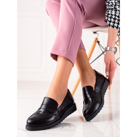 La.Fi Klasszikus fekete cipő 2