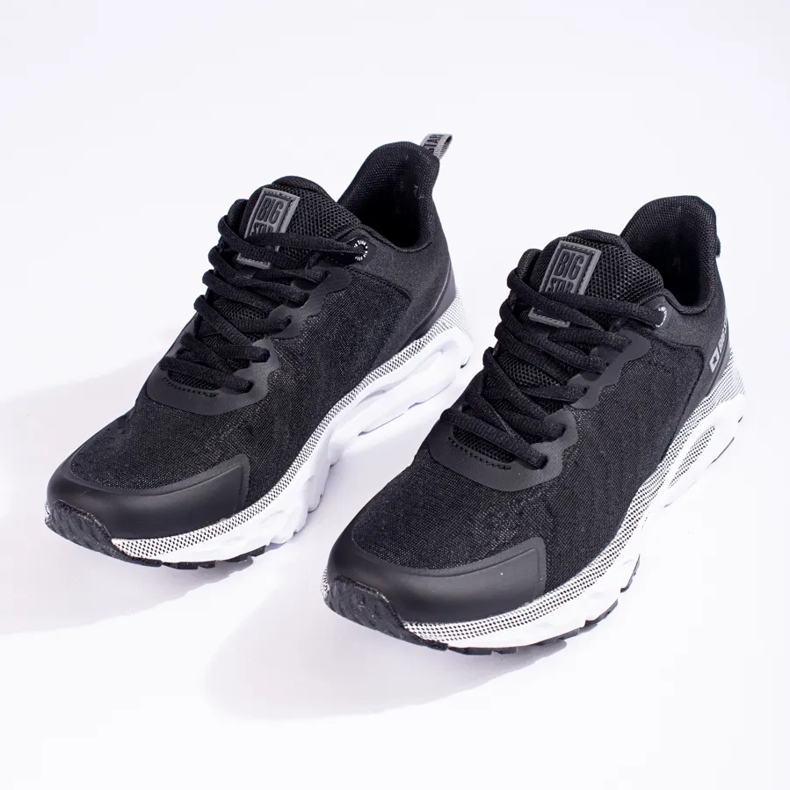 Férfi fekete sportcipő Big Star LL174096 Memory Foam 1