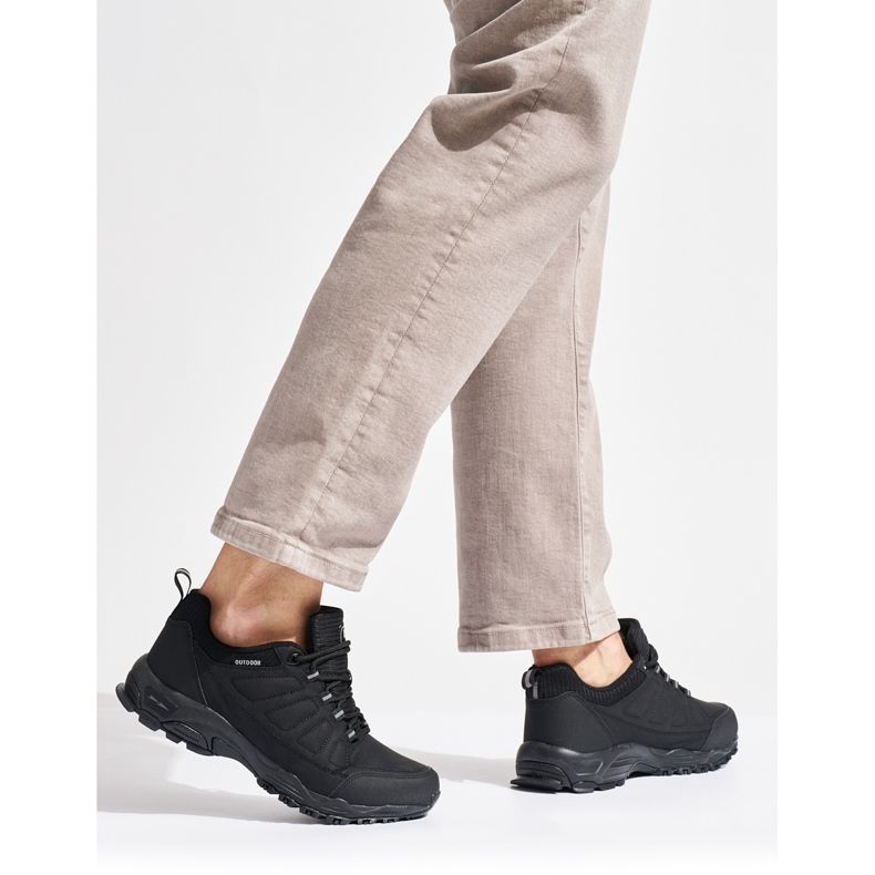 Barna férfi DK trekking cipő 1