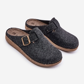 Férfi papucs csattal Megelőző Flip-Flops Inblu MT000012 Graphite szürke 1