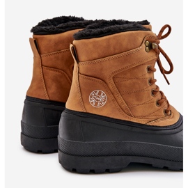 Lee Cooper LCJ-24-44-2873M Camel férfi hócsizma barna 2