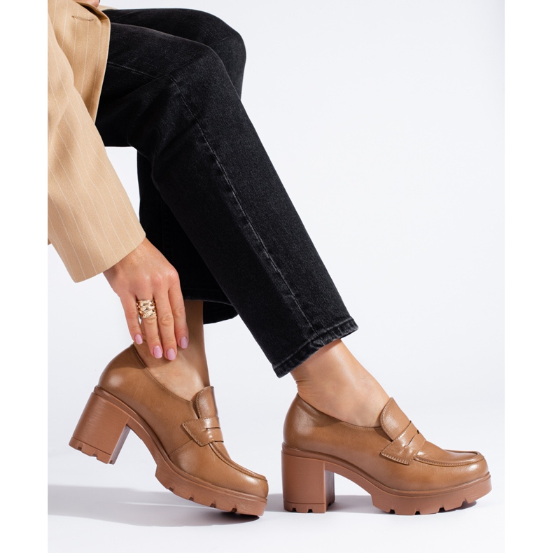 W. Potocki Barna alacsony sarkú Potocki cipő 1 W. Potocki Barna alacsony sarkú Potocki cipő 1