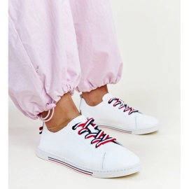 Vinceza fehér bőr tornacipő 1