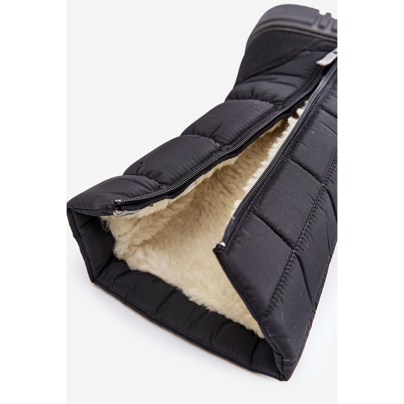 Női hócsizma cipzárral Progress PROGJ-24-144 Fekete 2