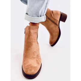 Széles sarkú csizma Fill Beige bézs 1 Széles sarkú csizma Fill Beige bézs 1