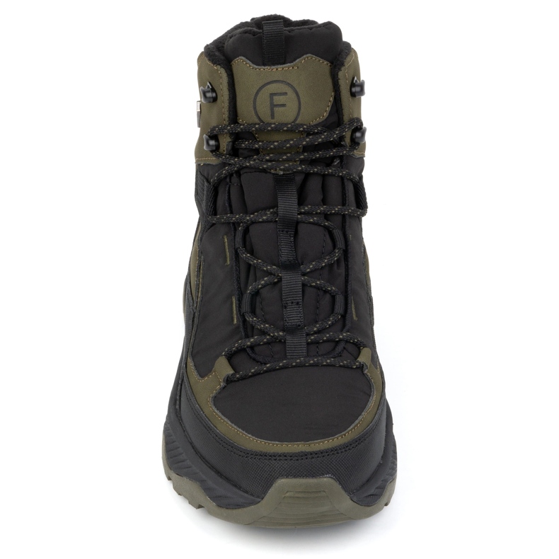 Férfi túracipő magas boka téli csizma Filippo MTR6654/24 khaki zöld 1