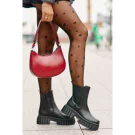 Szigetelt Chelsea csizma cipzárral S.Barski HY42-975 Fekete 2