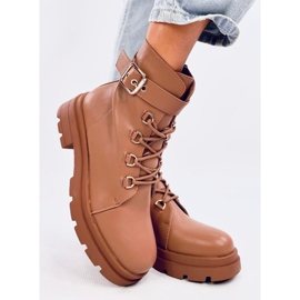 Katonai Pomona Camel csizma barna 2