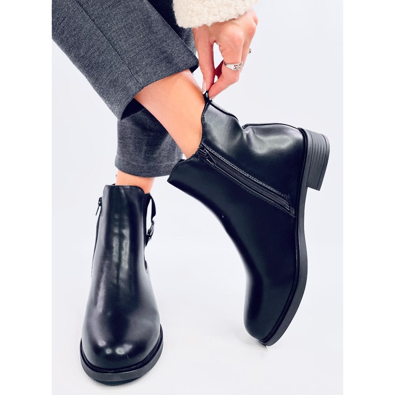 Boone Black női Chelsea csizma fekete 2