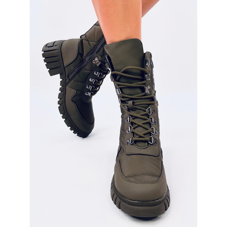 Jewel Green nylon csizma zöld 1