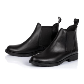 Rusttler Női Rustler női Karo bőr Chelsea csizma fekete 1 Rusttler Női Rustler női Karo bőr Chelsea csizma fekete 1