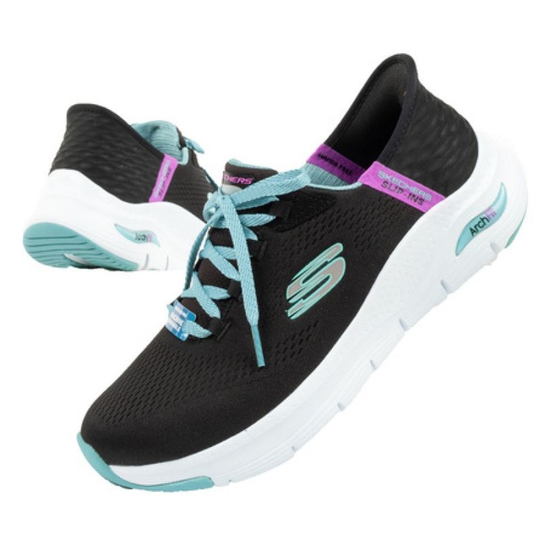 Skechers 149568/BKMT sportcipő fekete 1