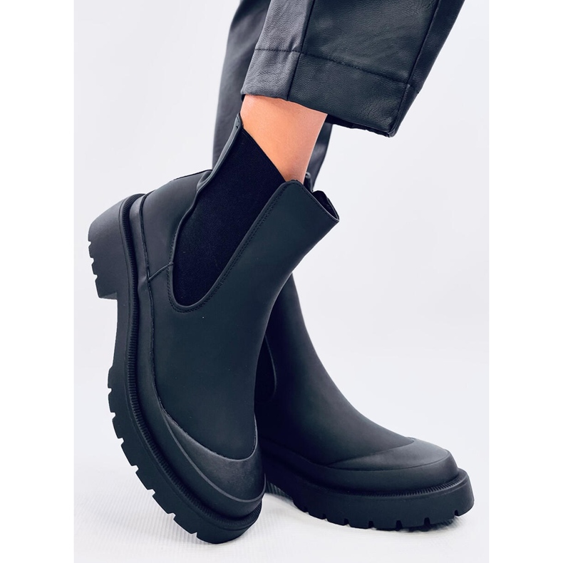 Carey Black Jodhpur csizma fekete 2
