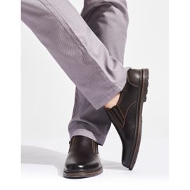 Sötétbarna férfi cipő 1