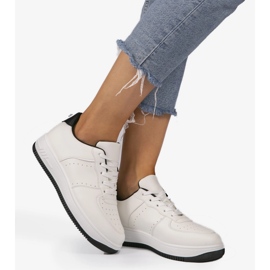 Fekete-fehér klasszikus BL3619-SP cipők 1