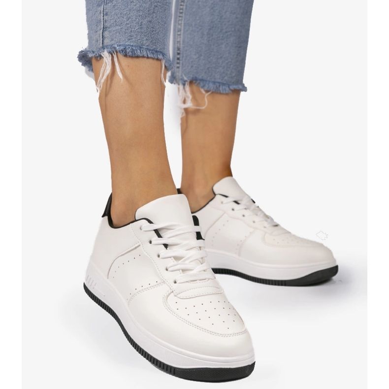 Fekete-fehér klasszikus BL3619-SP cipők 2