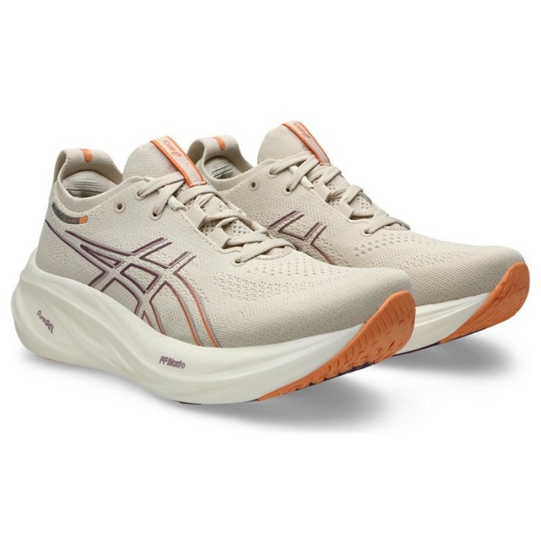 Asics Gel Nimbus 26 futócipő 1012B601250 bézs 1