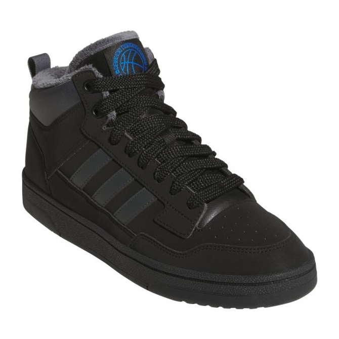 Adidas Rapid Court Mid Winterized JR0170 cipő fekete 1