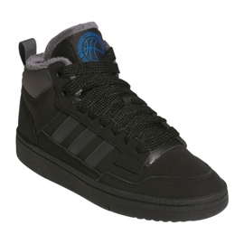 Adidas Rapid Court Mid Winterized JR2804 cipő fekete 1