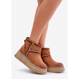 Bőr velúr hócsizma emelvényen és ékekkel Barna Maciejka 06769-29 barna 1 Bőr velúr hócsizma emelvényen és ékekkel Barna Maciejka 06769-29 barna 1