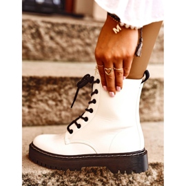 S.Barski Női Csizma Fehér Kognito 2