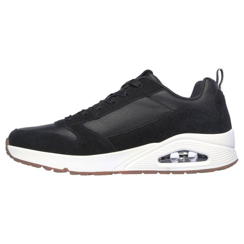 Skechers Uno Stacre 52468-BKW cipő fekete 1