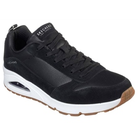 Skechers Uno Stacre 52468-BKW cipő fekete 2