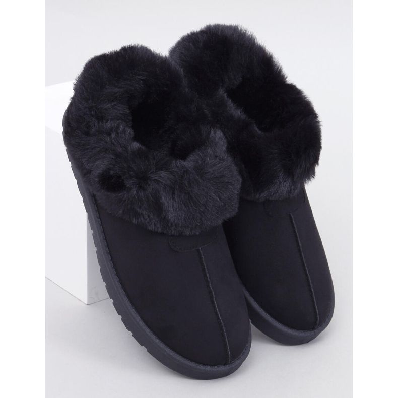 Rövid emus nadrág Fraley Black bundával fekete 1