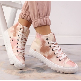 Big Star LL274048 INT1821 magasszárú cipők és tornacipők bézs 1