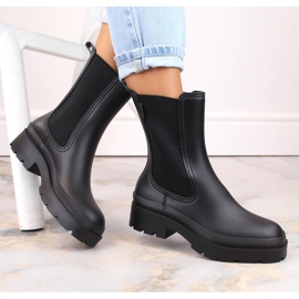 Big Star Wellingtons W INT1921 fekete 2
