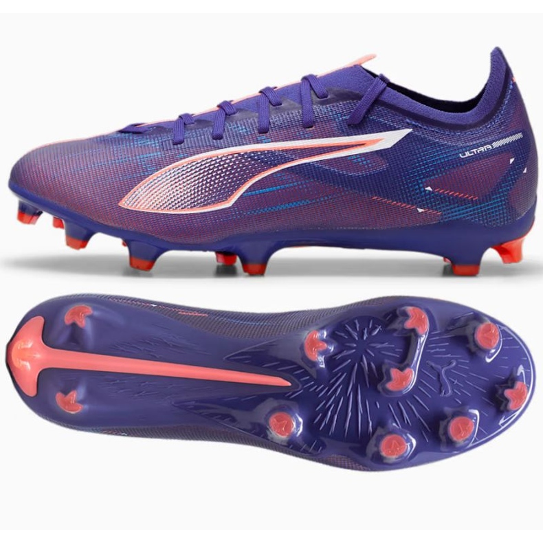 Puma Ultra 5 Match FG/MG cipő 107687 01 ibolya 1