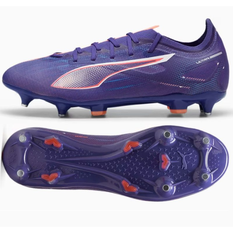 Puma Ultra 5 Match MxSG cipő 107893 01 ibolya 1