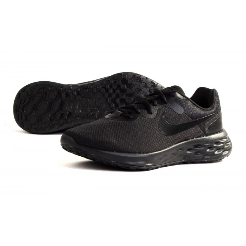 Nike Revolution 6 Nn 4 E DD8475-001 cipő fekete 1