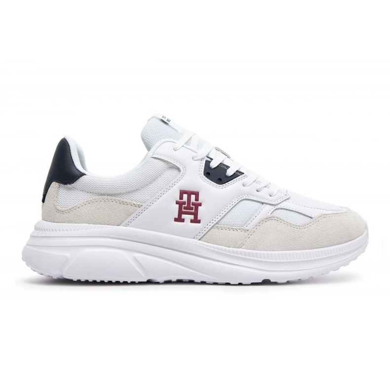 Tommy Hilfiger Modern Runner Mix cipő FM0FM04937YBS fehér 1