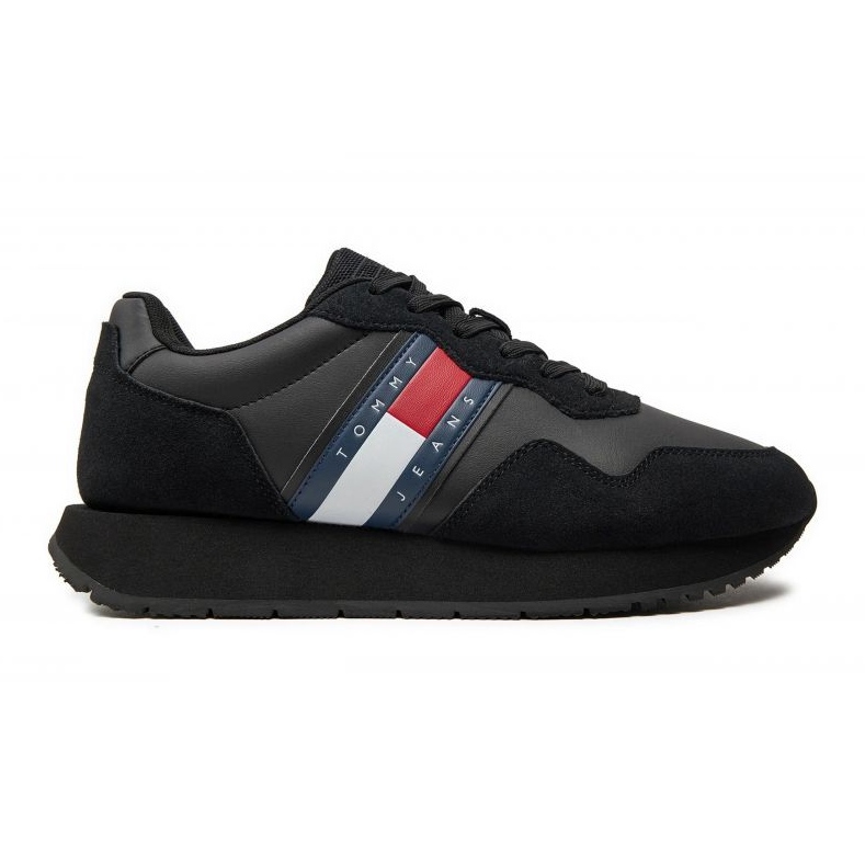 Tommy Hilfiger Modern Runner EM0EM01316BDS cipő fekete 1 Tommy Hilfiger Modern Runner EM0EM01316BDS cipő fekete 1