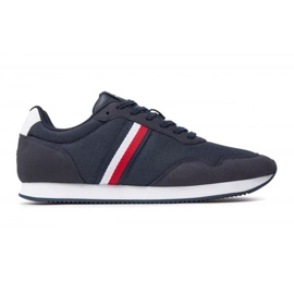 Tommy Hilfiger Lo Runner Mix M cipő FM0FM04958DW5 fekete 1